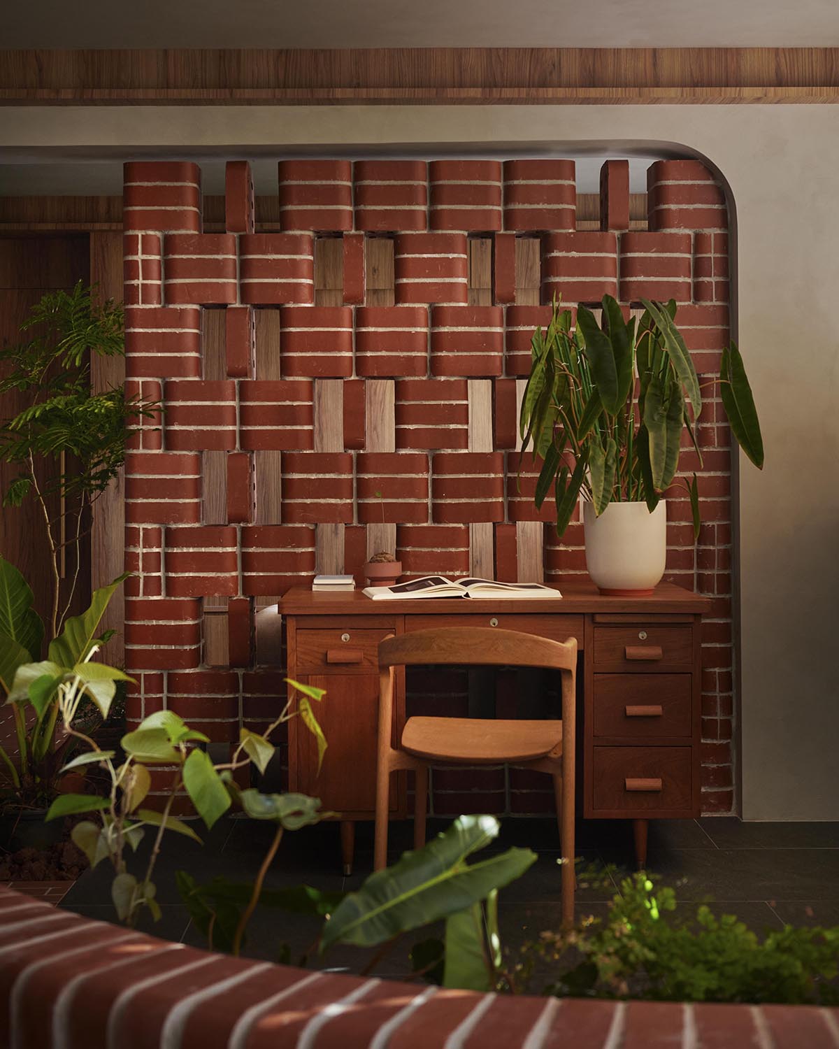 L Architects creates green haven, merging interior design with nature in Singapore