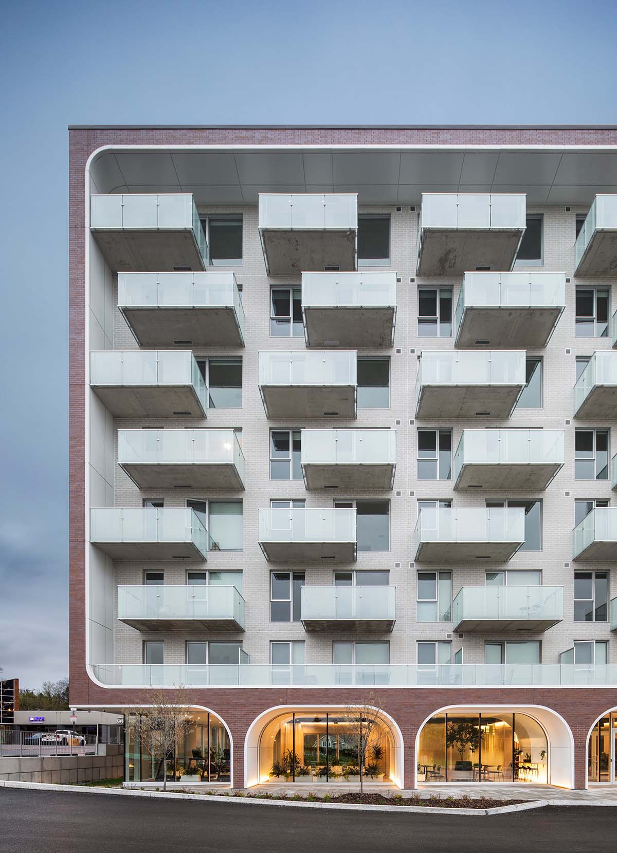 ACDF Architecture completes Mellem Manoir-des-Trembles apartments in Gatineau, Canada