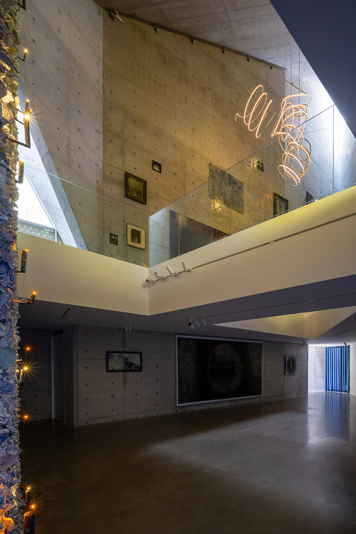 A spiritual map is unfolded for an art center designed by Behet Bondzio Lin Architekten