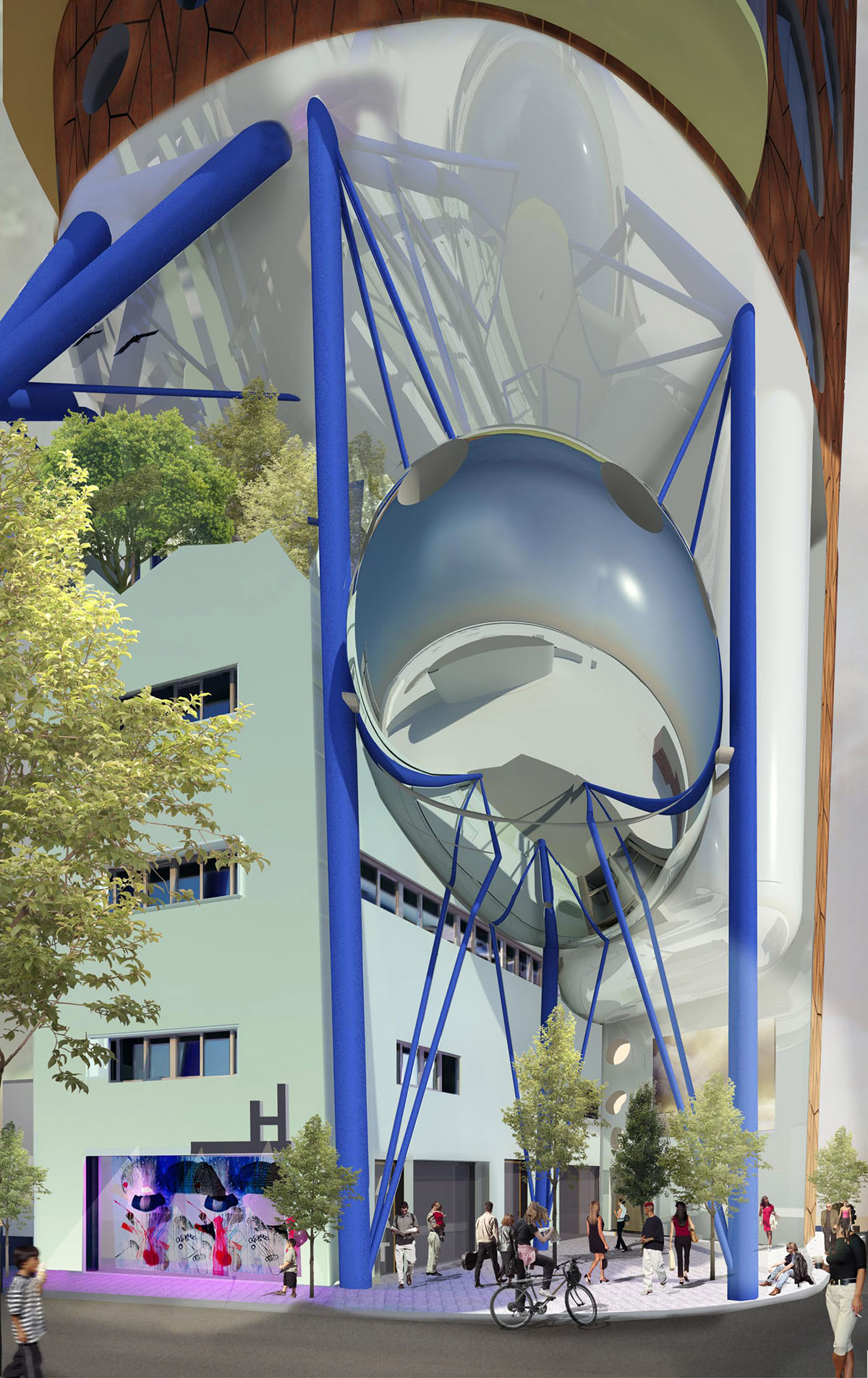 Construction starts on Will Alsop's Heliport Heights in London