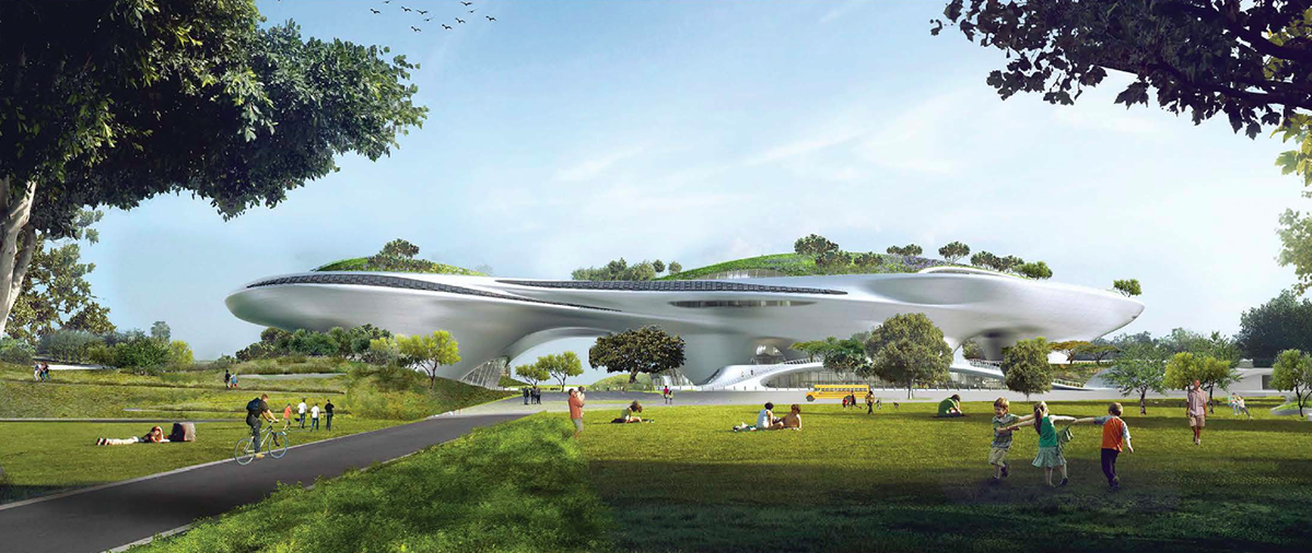 New images unveiled for MAD’s $1-Billion Lucas Museum of Narrative Art in LA