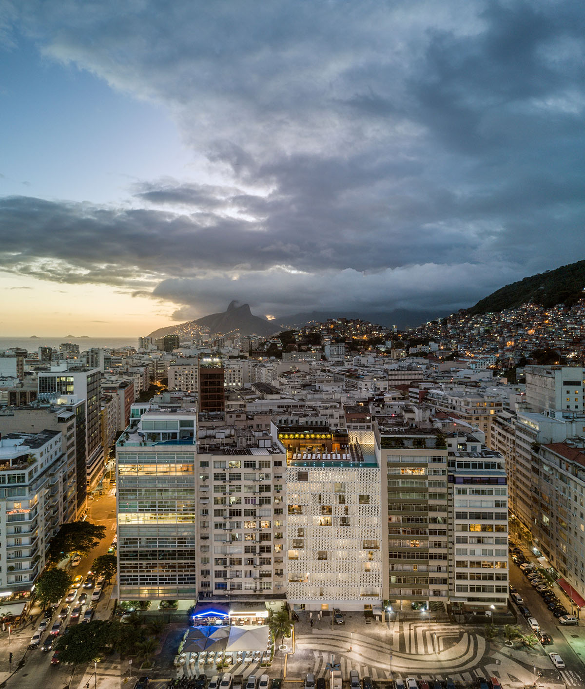 Oppenheim Architecture and Studio Arthur Casas' hotel features lacework-looking façade in Brazil