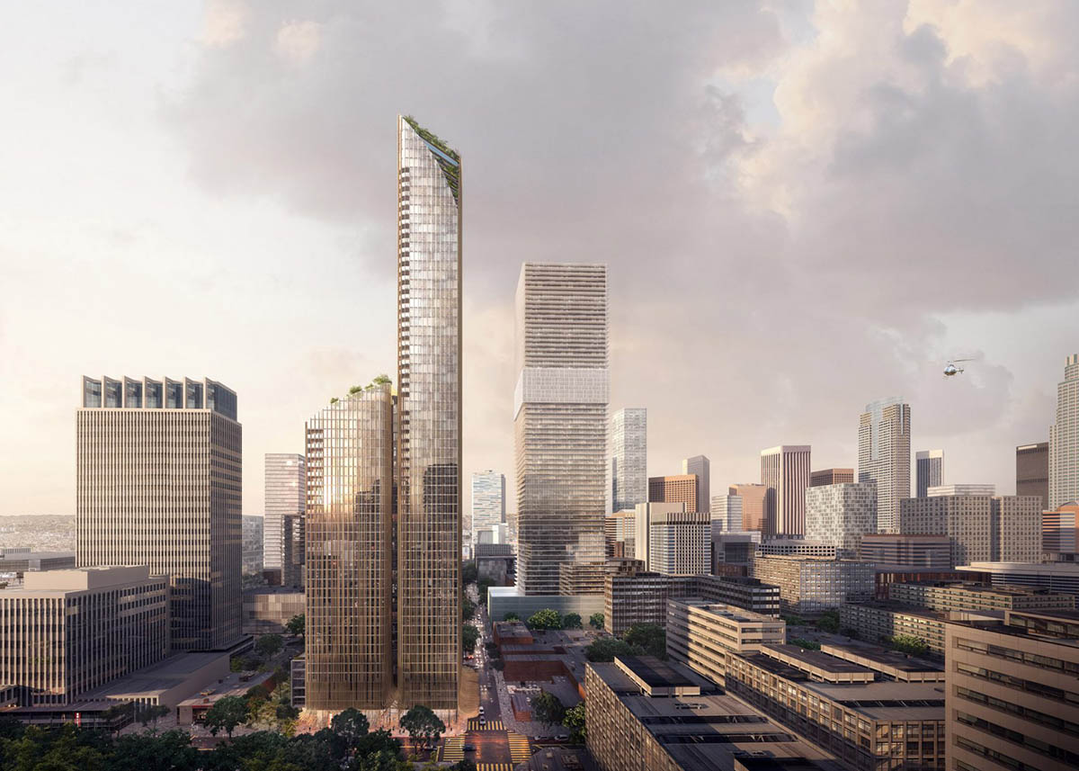 Marilyn Monroe’s Flying Skirt Inspires Koichi Takada Architects’ Sky Trees Project in LA