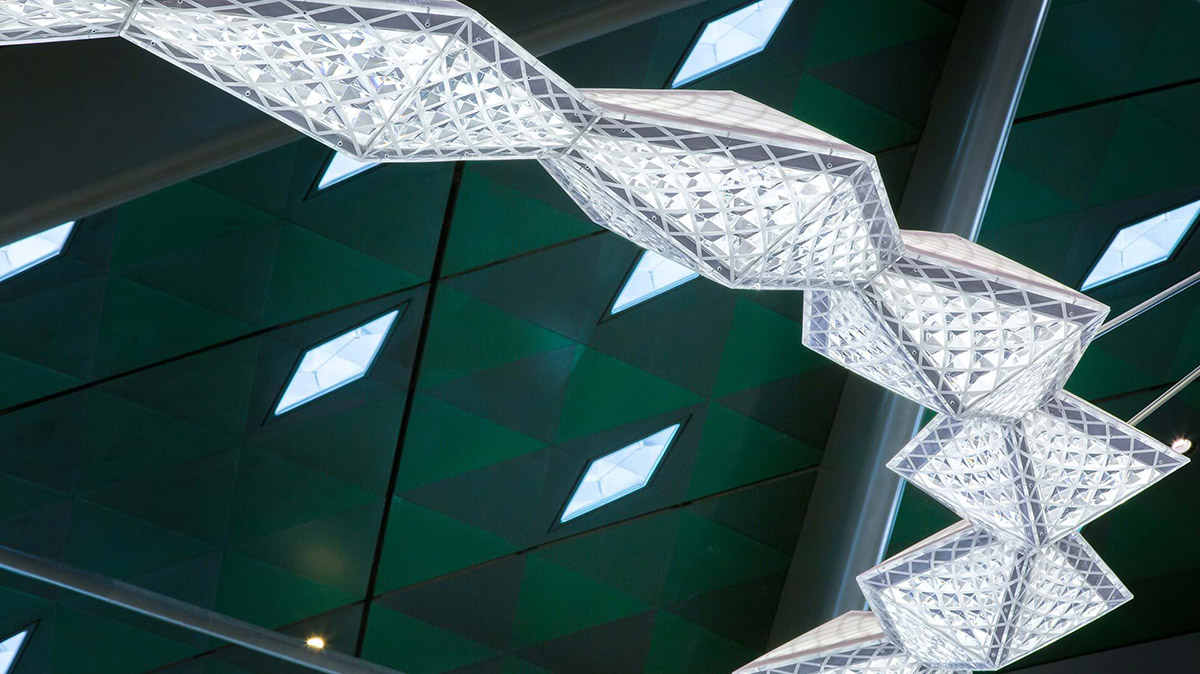 Foster + Partners designs stations with tree-like flexible roofs for Saudi Arabian cities