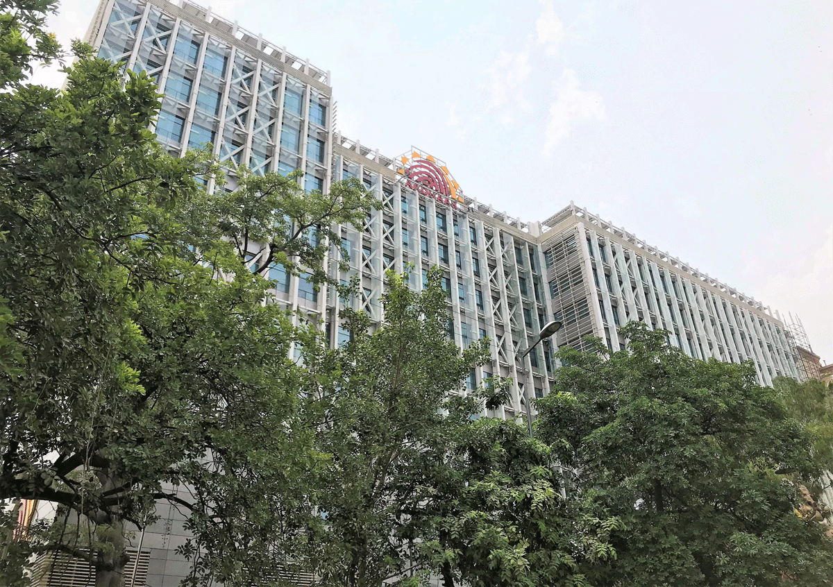 UIDAI Headquarters, New Delhi Office space that represents an "urban