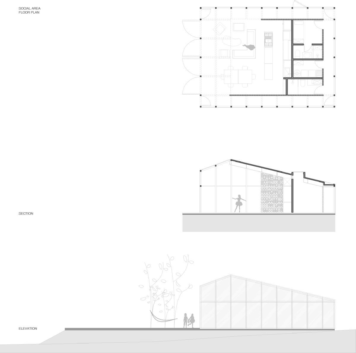 Tatiana Bilbao completes holiday dwelling that reflects its surrounding landscape with mirrored skin