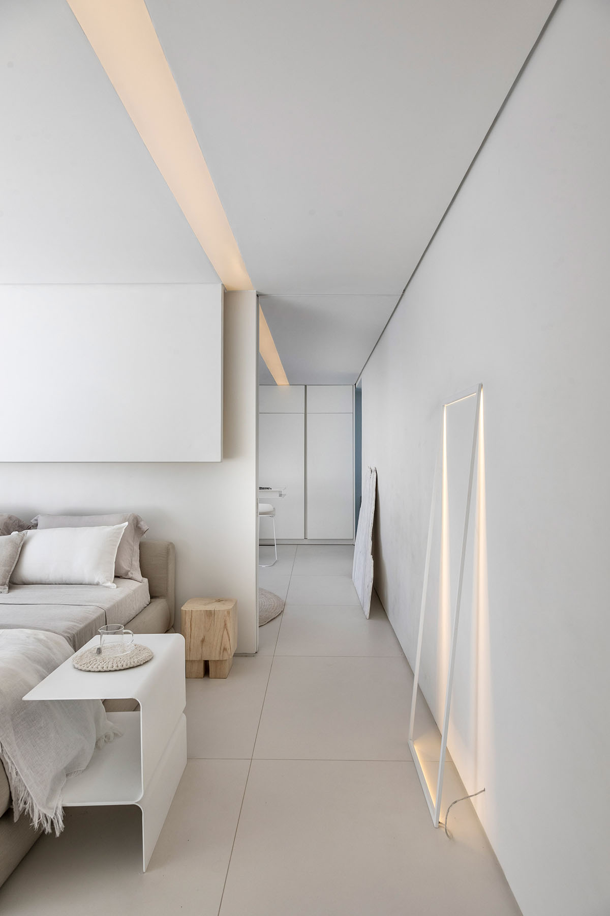 Marilia Pellegrini transforms old shipping containers into a modern micro home with clean finishes