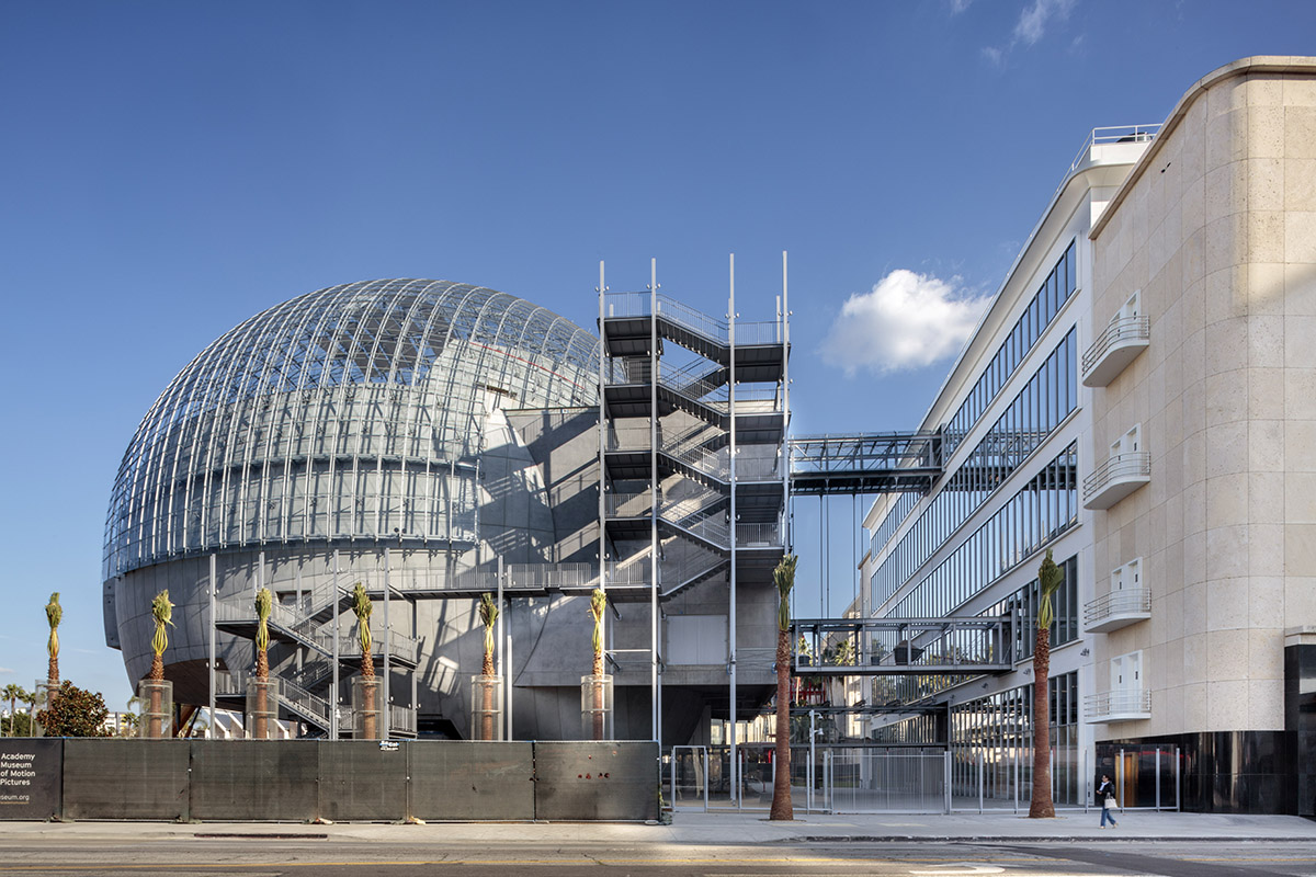 Renzo Piano's Academy Museum of Motion Pictures is set to open on December 14, 2020 in LA