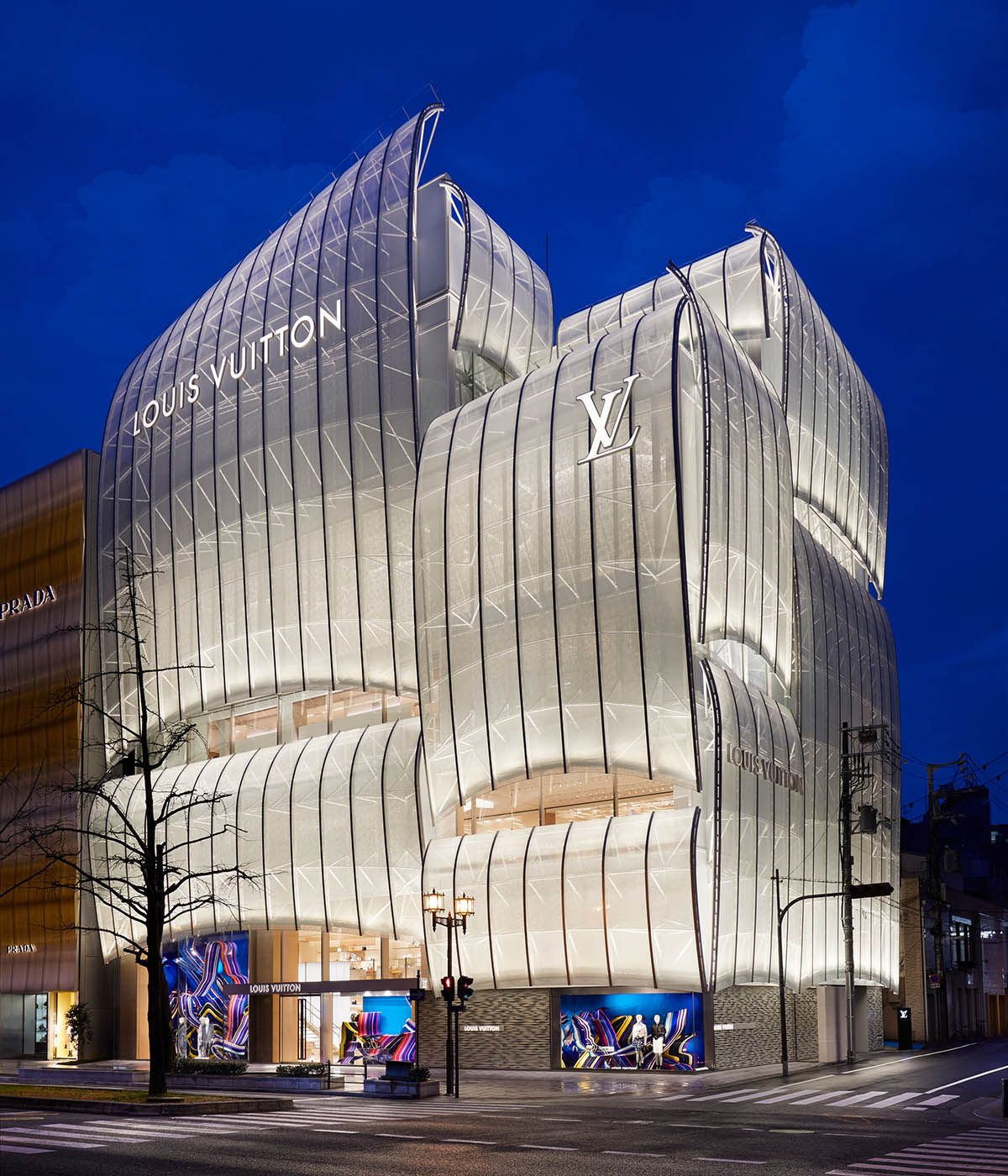Frank Gehry and Peter Marino's Louis Vuitton Maison in Seoul