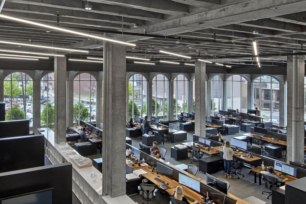 HASTINGS Architecture redesigns former Nashville Public Library to serve as new headquarters