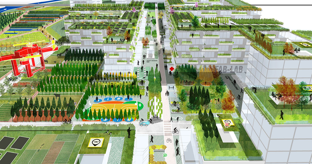 Stefano Boeri Architetti designs Tirana Riverside masterplan addressing to post Covid-19 needs