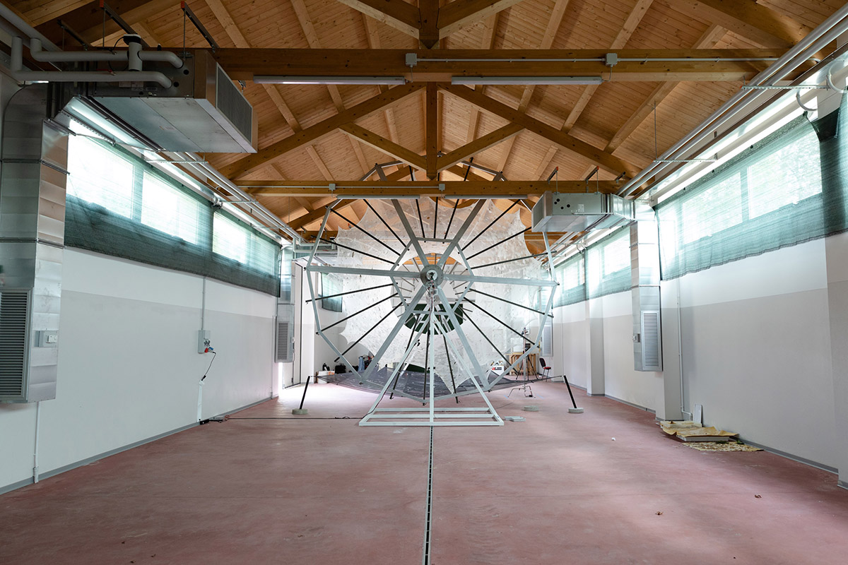 Neri Oxman's Mediated Matter Group releases the process of Silk Pavilion II spun by 17,532 silkworms