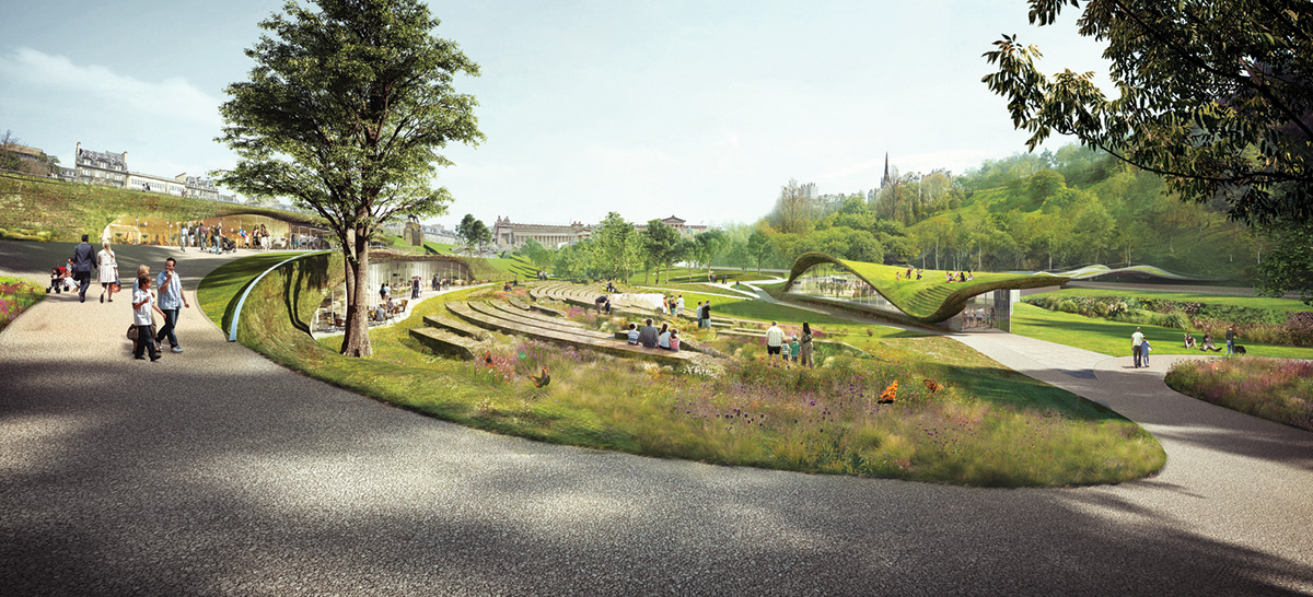 wHY wins Ross Pavilion & Gardens competition in Edinburgh