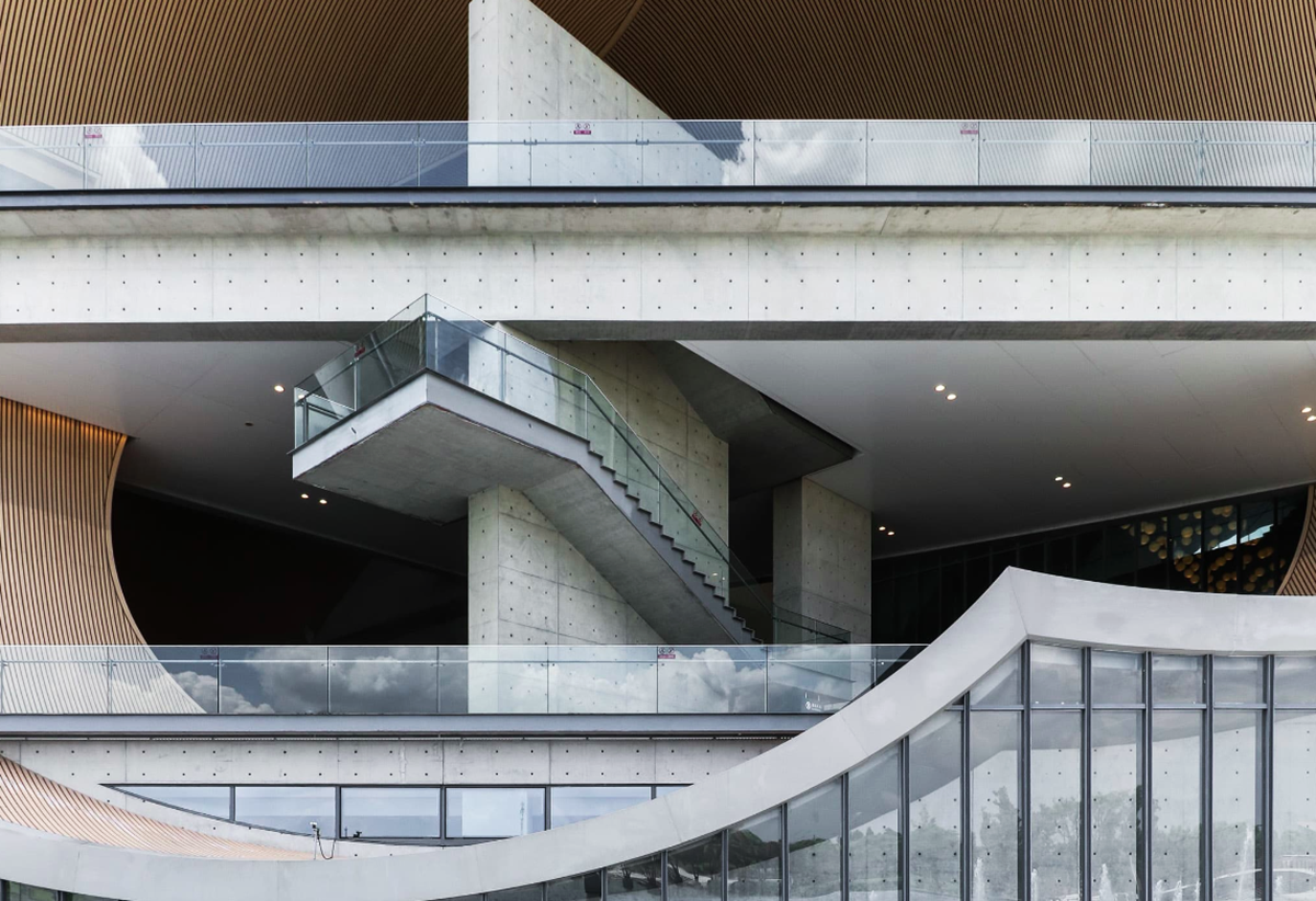 Yueqi Jazzy Li photographs Tadao Ando’s Shanghai Poly Grand Theatre