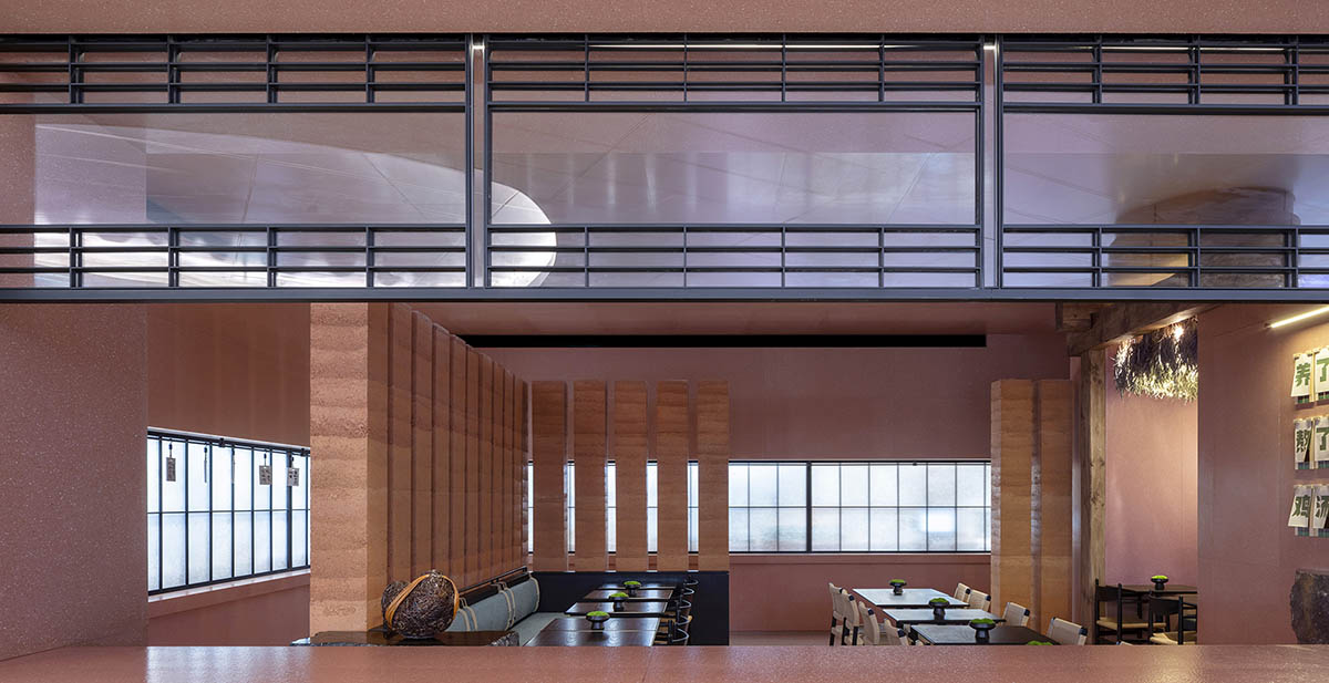 Nature Times Art Design completes farm to table restaurant with saturated color palette in Shenzhen