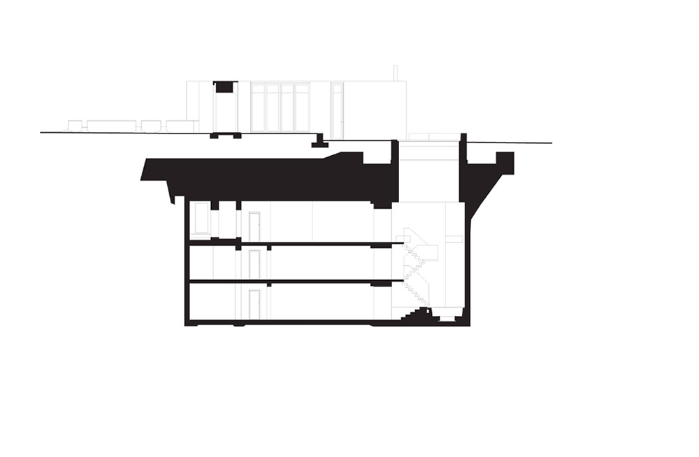 Skils&ouml; Arkitekter transforms old bunker into a private residence with sliced concrete blocks
