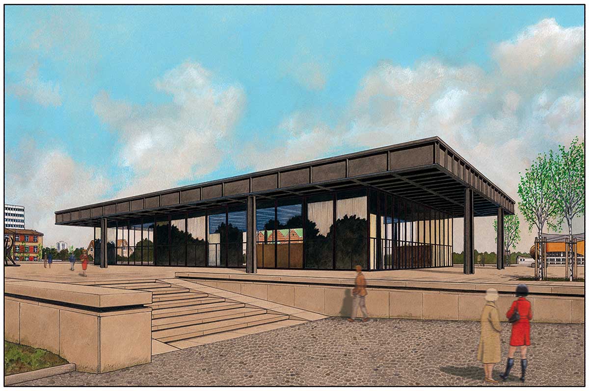 Mies van der Rohe's work and life narrated in graphic novel by Agustín Ferrer Casas