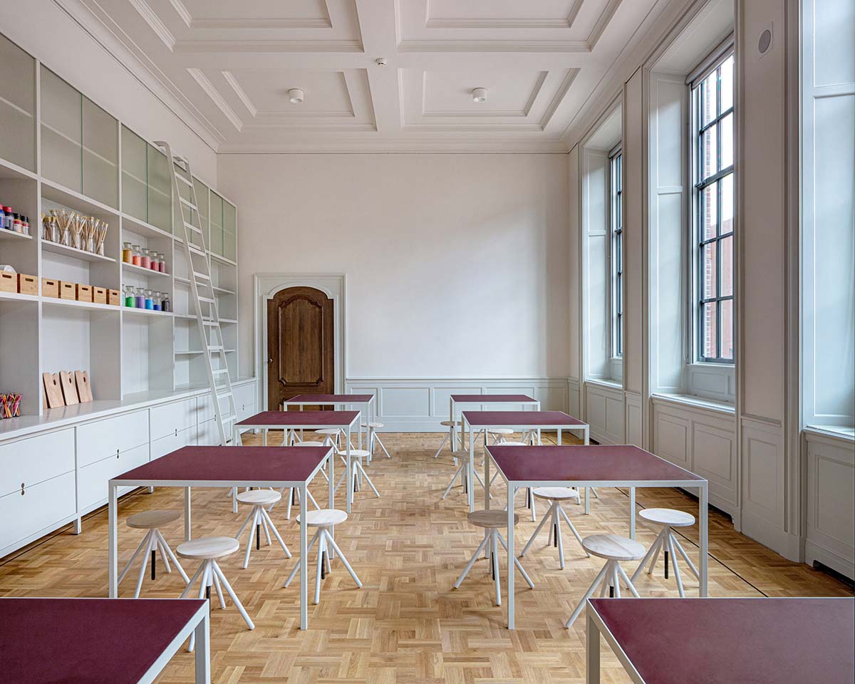 Museum De Lakenhal gets new extension featuring zigzagging brick facade in Leiden