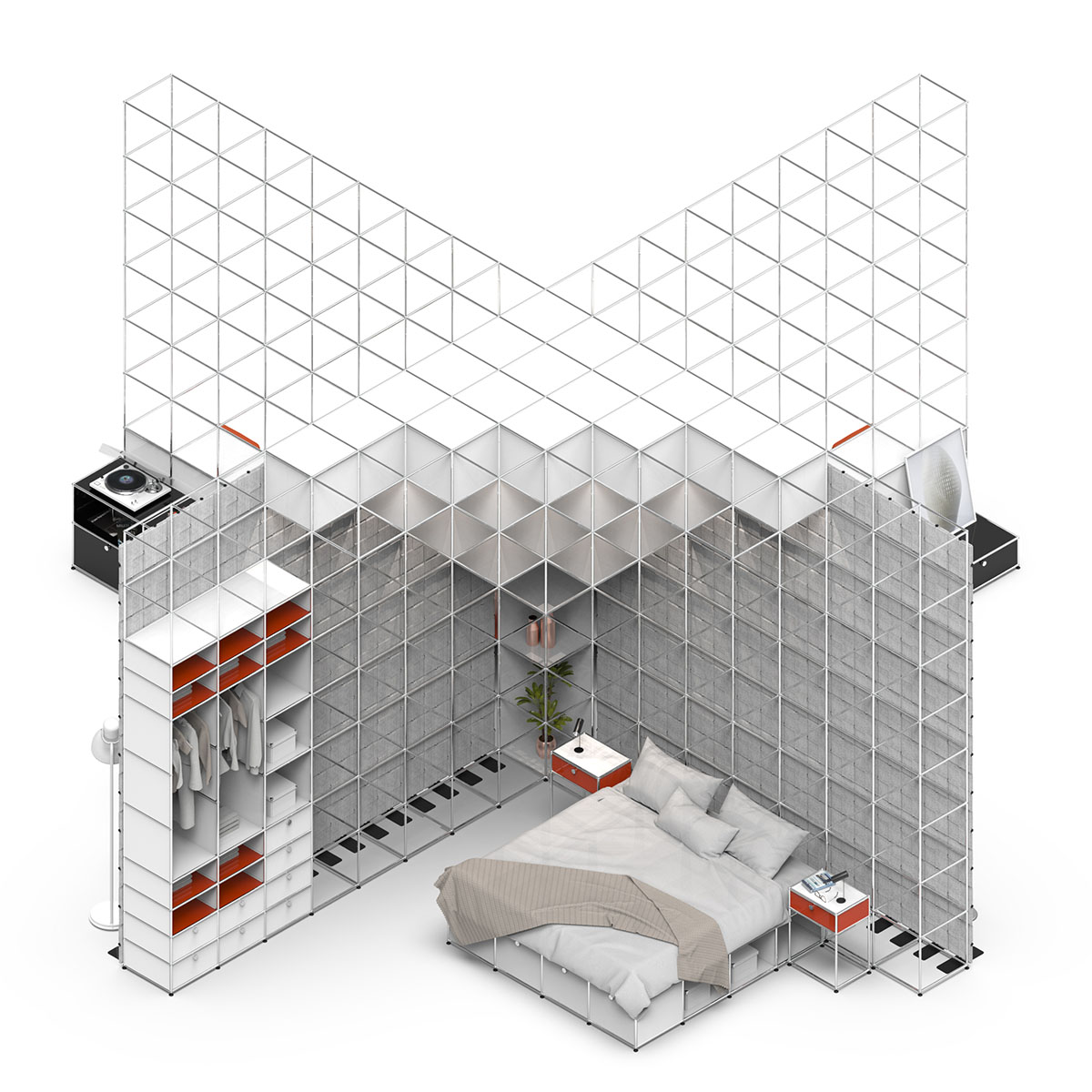 MEAN* designs cross-shaped modular unit to expand work-live scenarios for young professionals