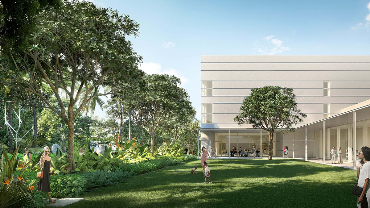 Foster + Partners unveils plans to design first public sculpture garden for Norton Museum of Art