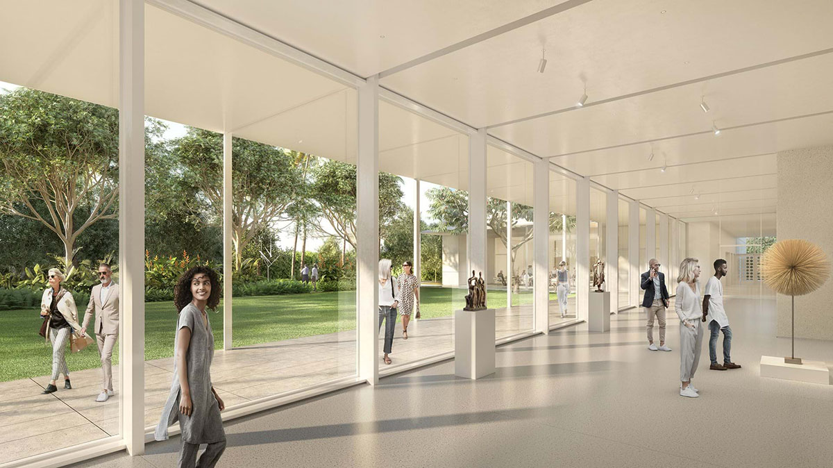 Foster + Partners unveils plans to design first public sculpture garden for Norton Museum of Art