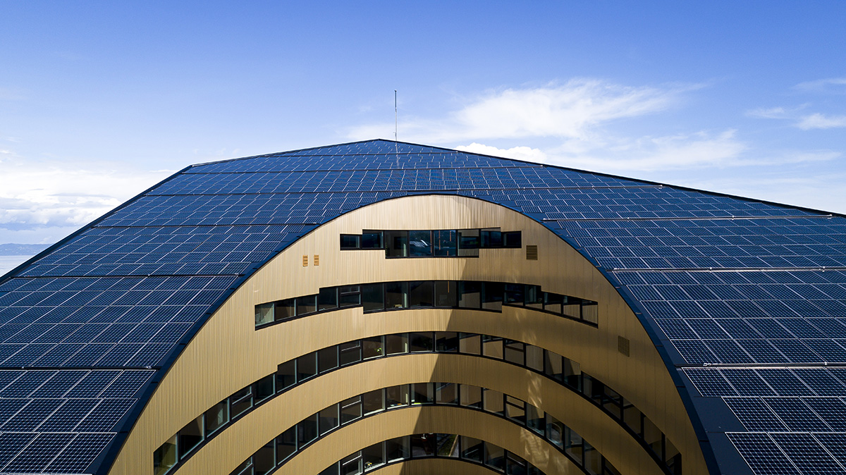 Snøhetta's new office building produces more energy than it consumes in Norway