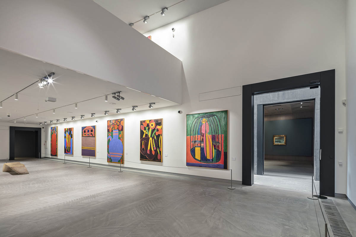 Snøhetta designs subterranean museum extension glistening in landscape for Ordrupgaard Museum