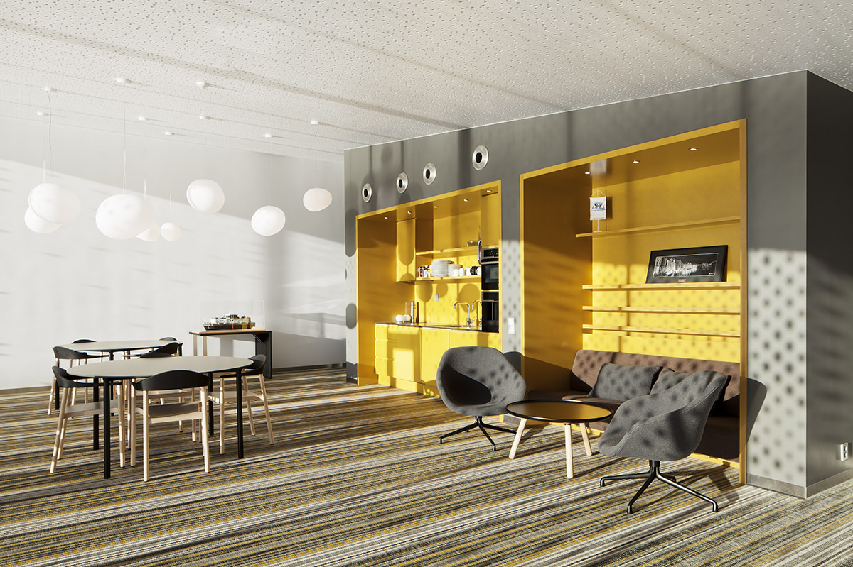 Sn&oslash;hetta completes new fishing facility with colorful volumes in Northern Norway