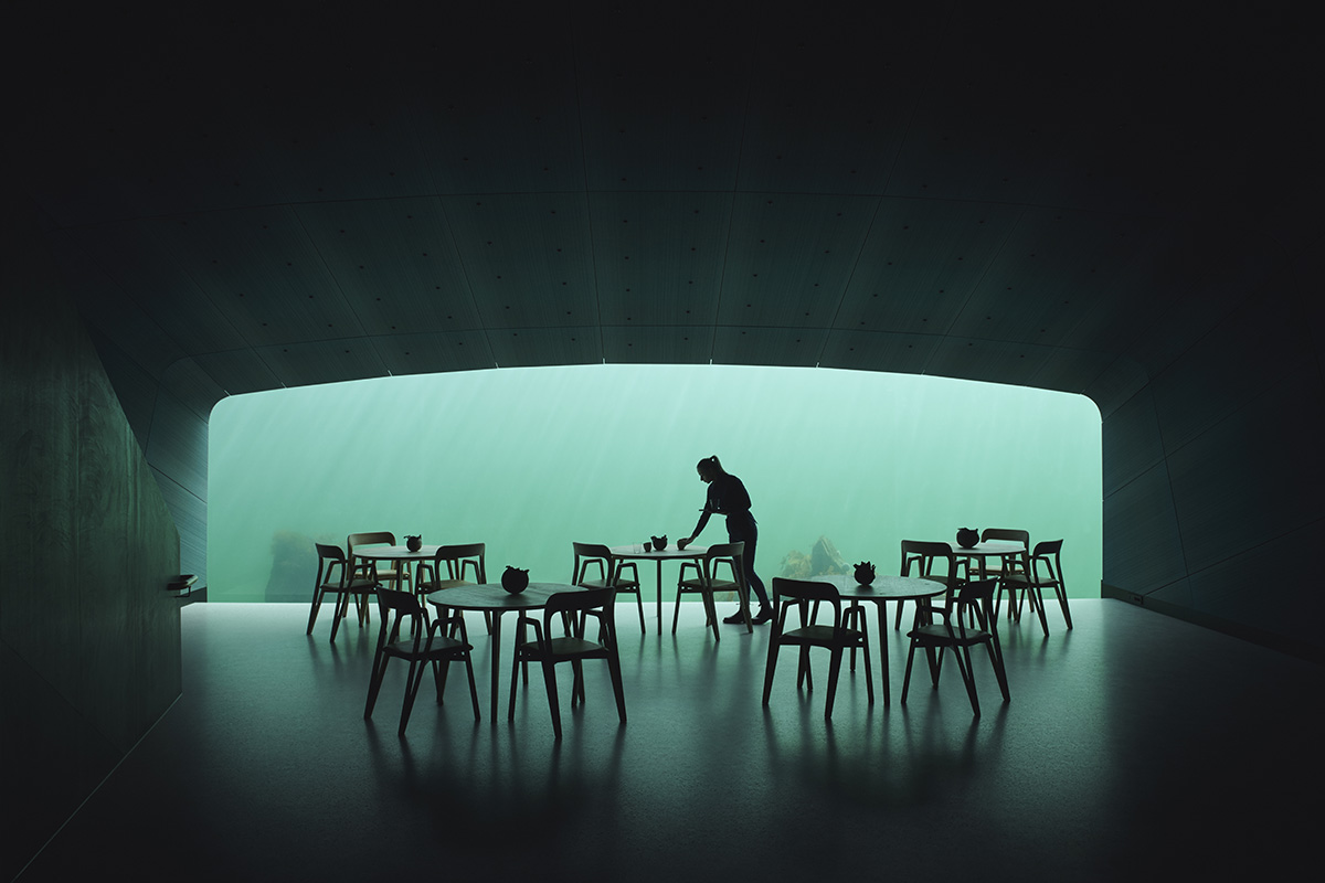 Snøhetta Completes Europe’s First Underwater Restaurant in Norway