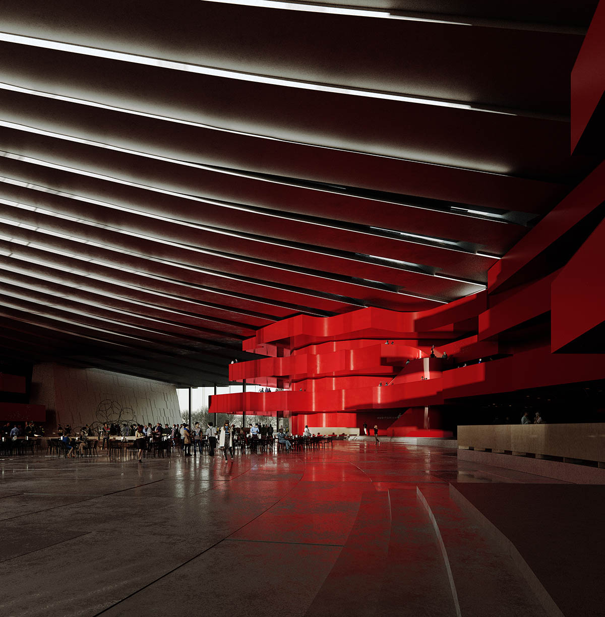 Snøhetta designs Shanghai Grand Opera House with sweeping form and sculptural staircase