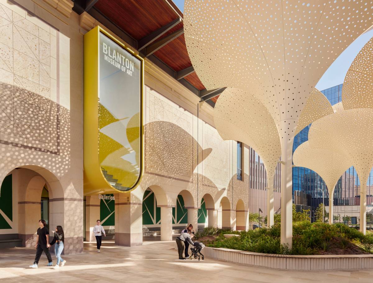 Snøhetta's Grounds Redesign for Blanton Museum of Art Greets Its Visitors