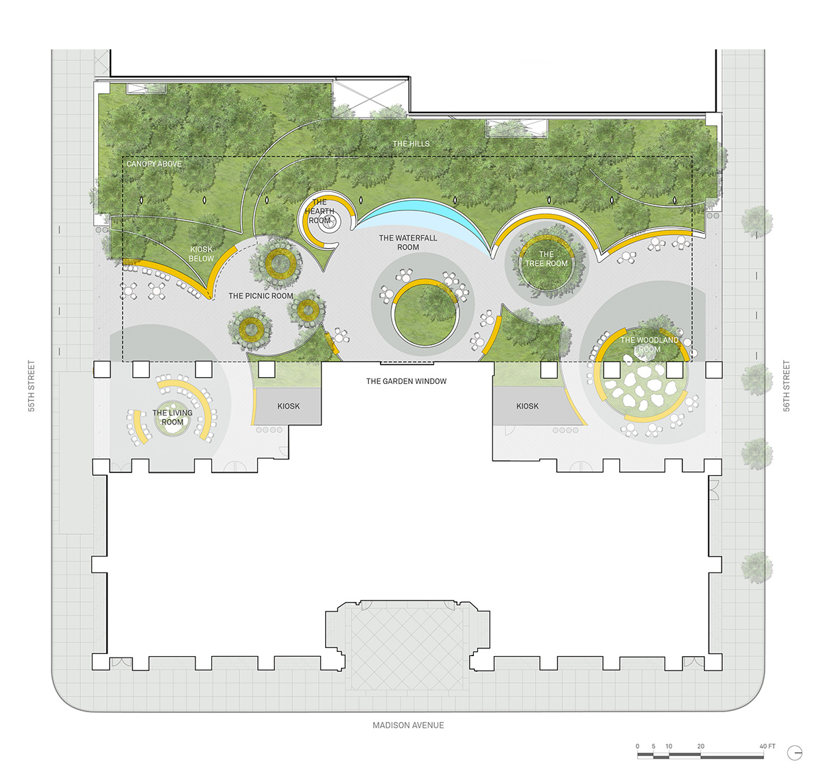 Snøhetta’s 550 Madison Garden receives planning approval in New York