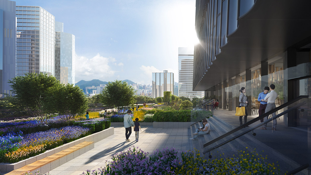 Snøhetta designs mixed-use tower in Hong Kong's former Kai Tak airport site