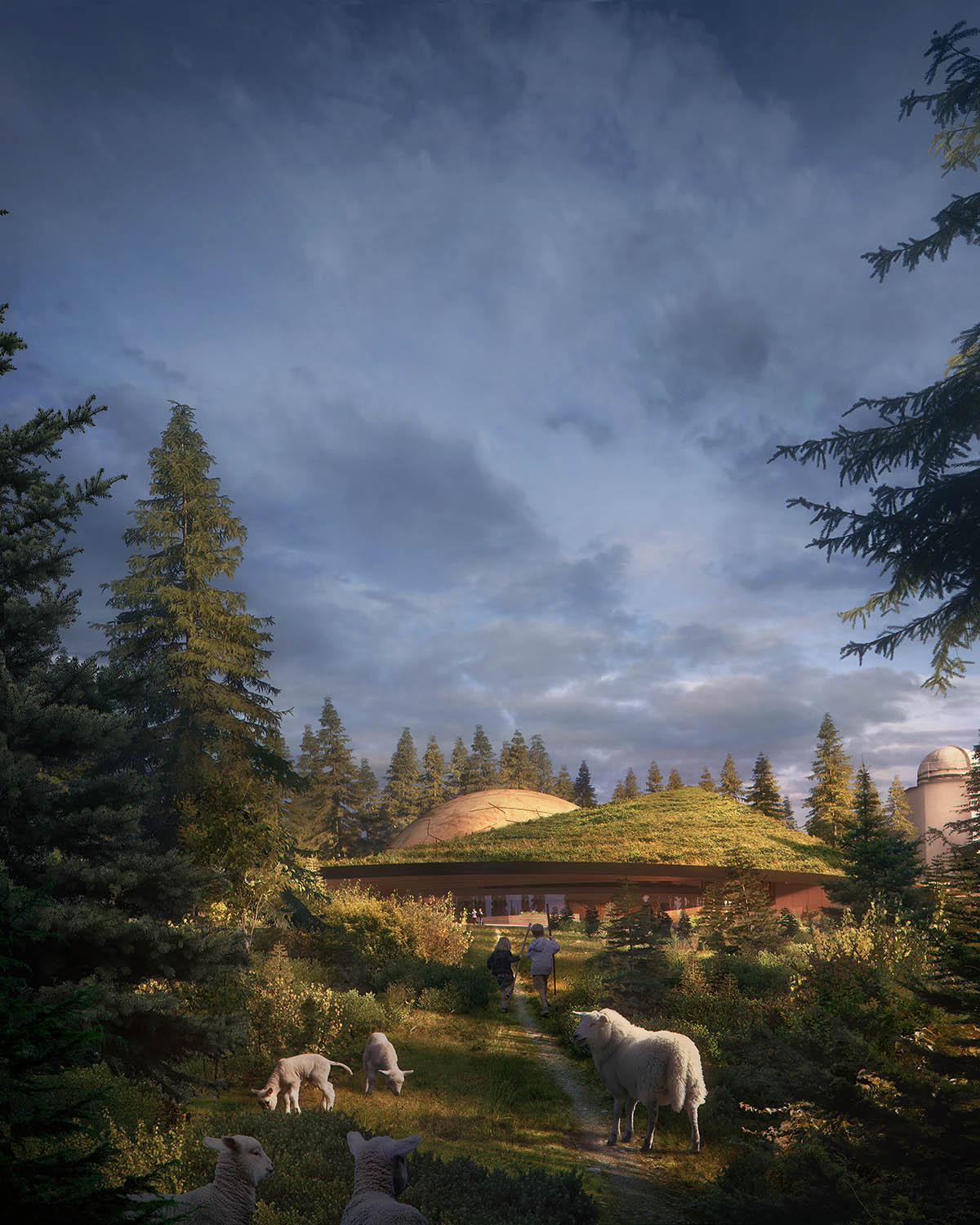 Snøhetta's new sinuous-roof planetarium is inspired from astronomy's basics