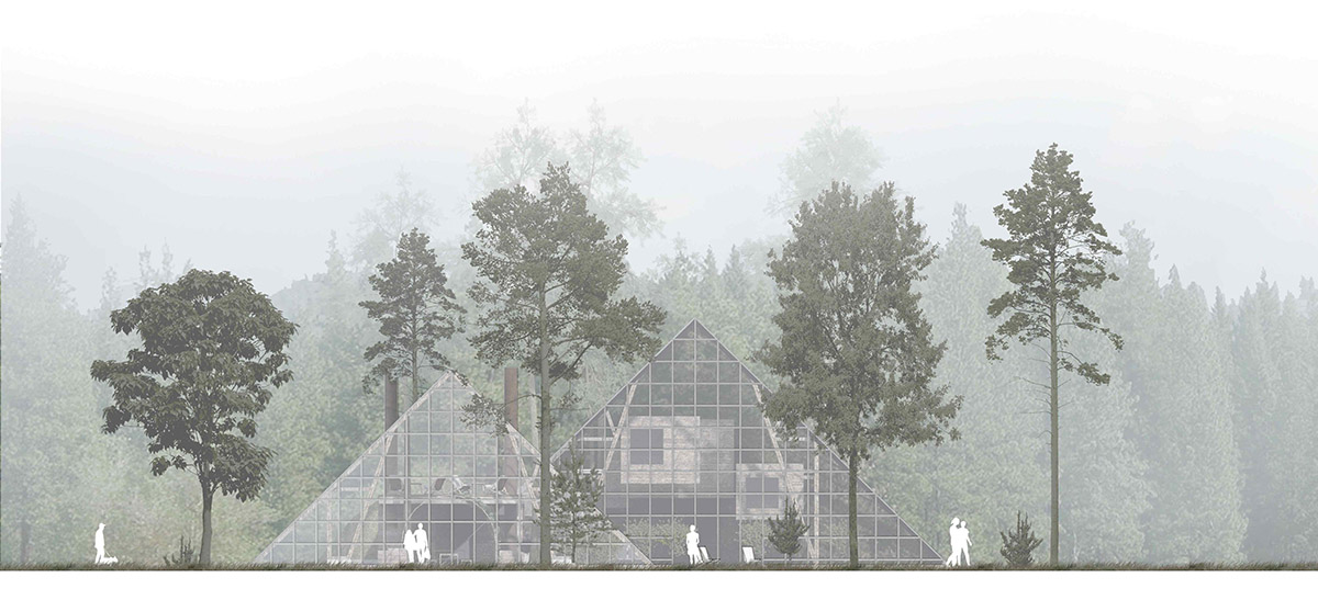 Lendager Group designs sustainable permaculture farm in the wild woods of Sweden
