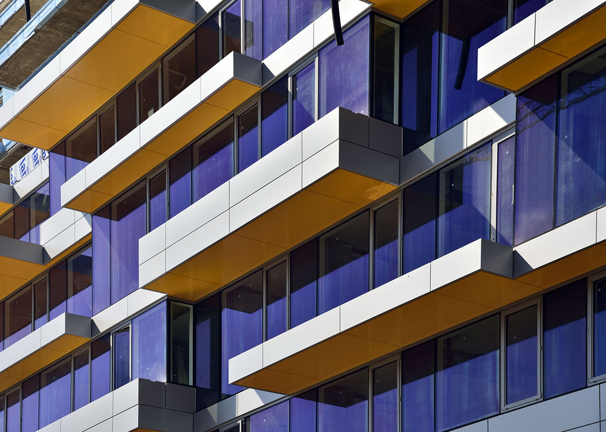 ODA New York's gradually ascending mixed-use tower tops out in Washington, D.C.