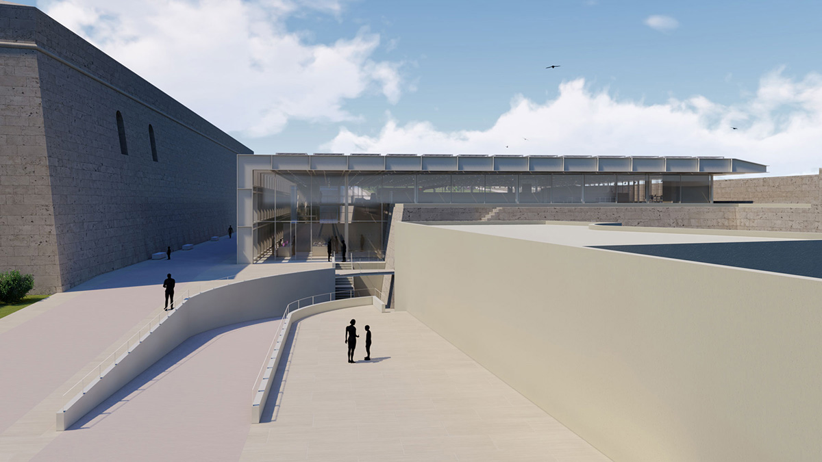 Malta's first museum for international contemporary art reaches new milestone in Floriana
