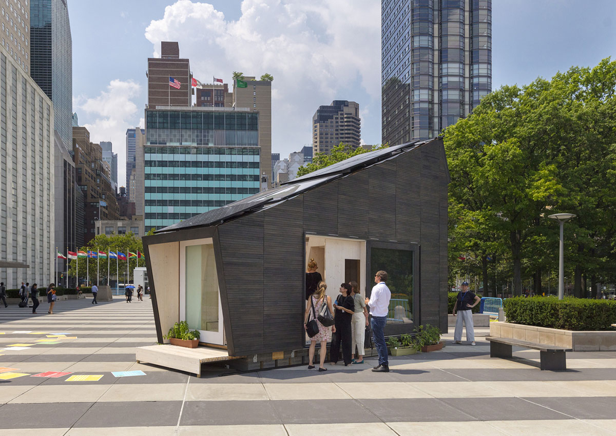 Yale University teamed up with UN Environment to design super-sustainable eco-housing module