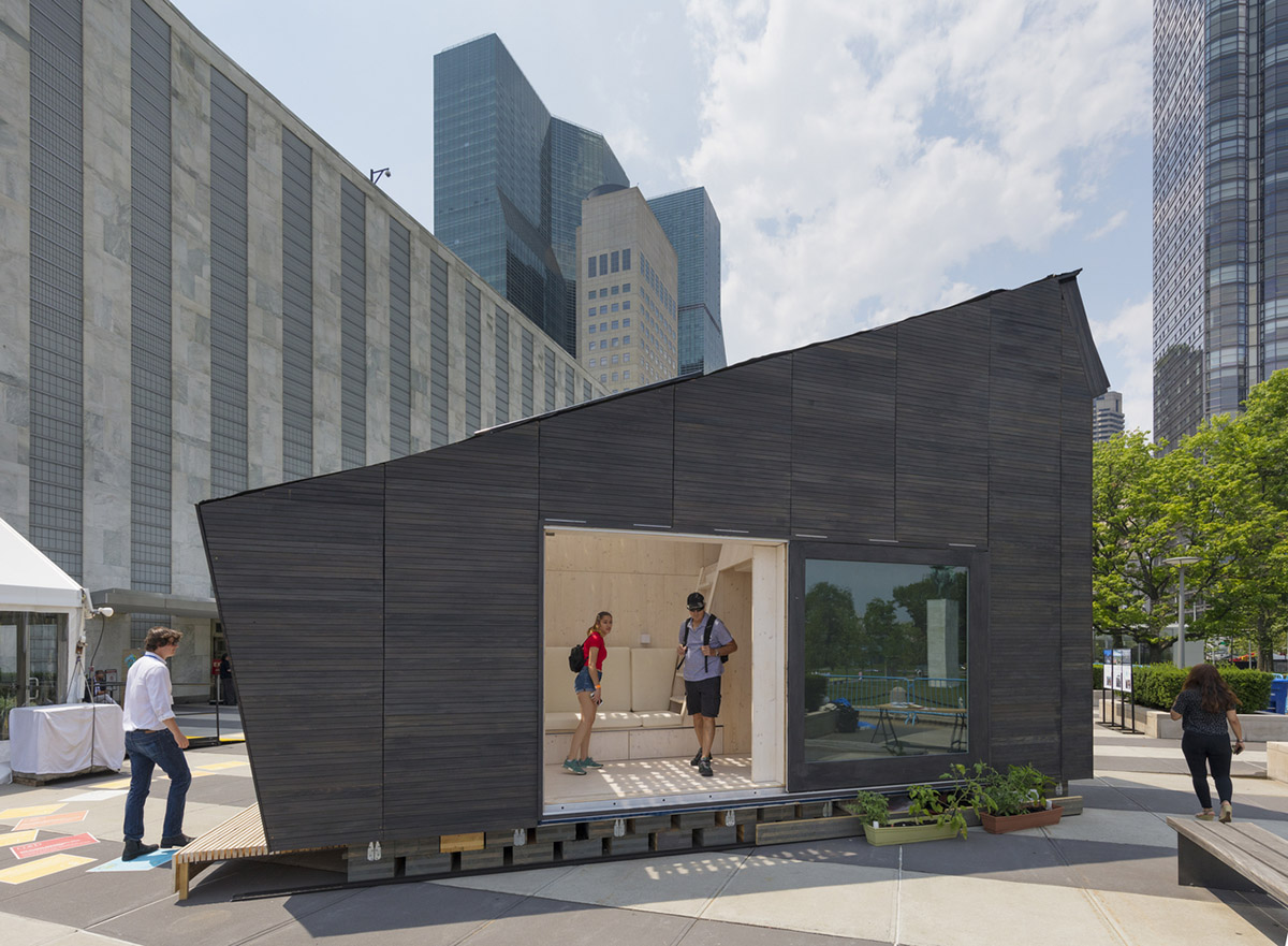 Yale University teamed up with UN Environment to design super-sustainable eco-housing module