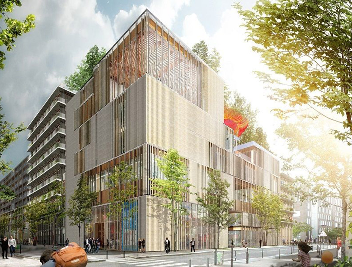 Studio Gang unveils design for Academic Building for the University of Chicago in Paris