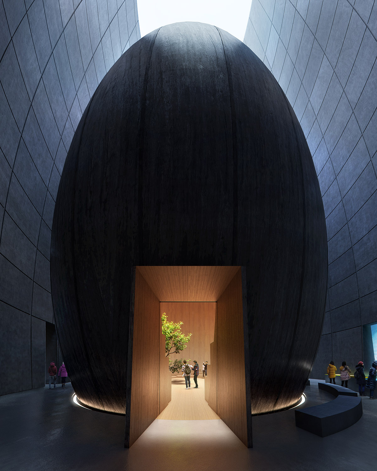 Snøhetta designs visitor center for Arctic Preservation Storage in Svalbard