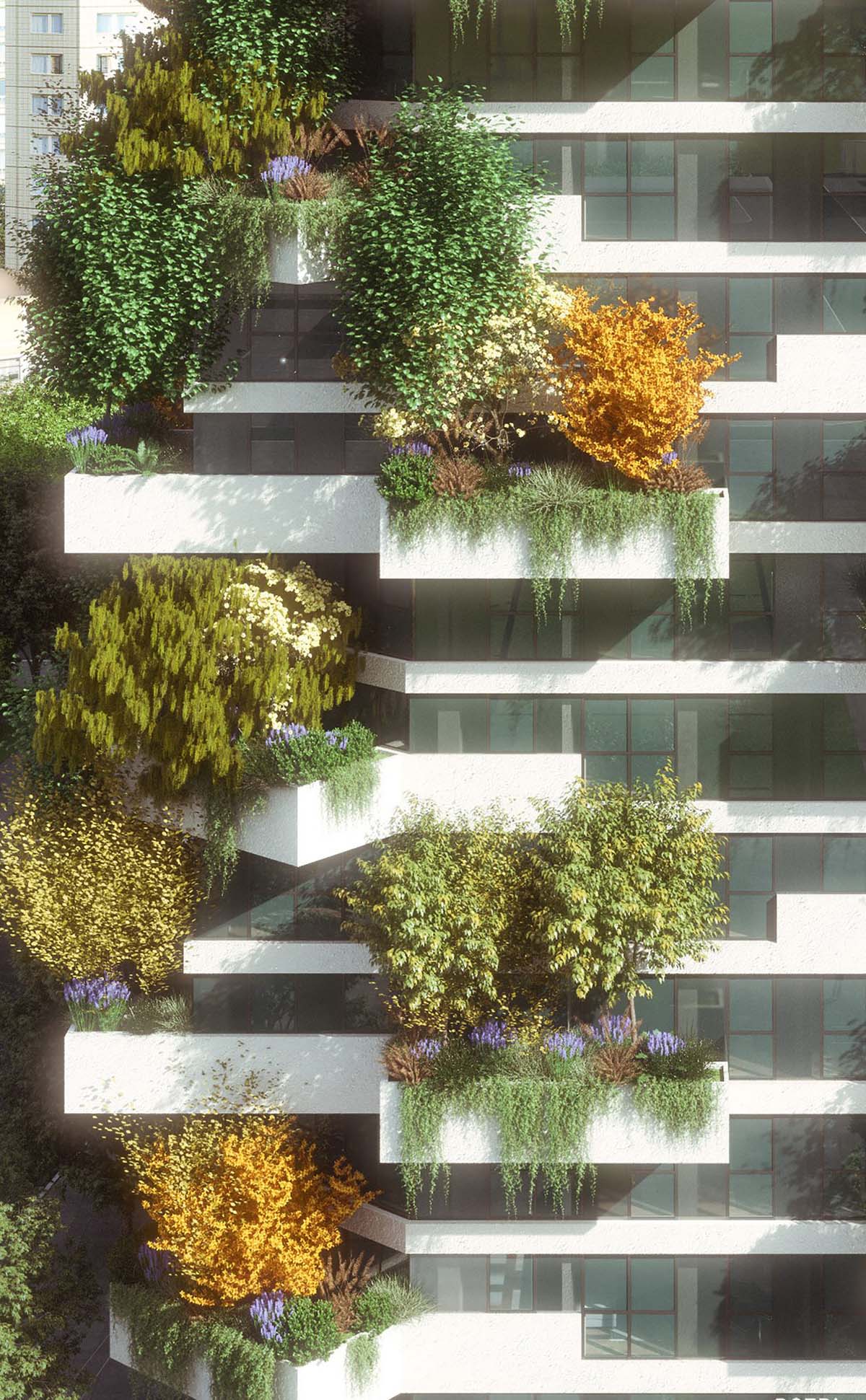 Stefano Boeri Architetti designs Albania's first Vertical Forest Tower in Tirana