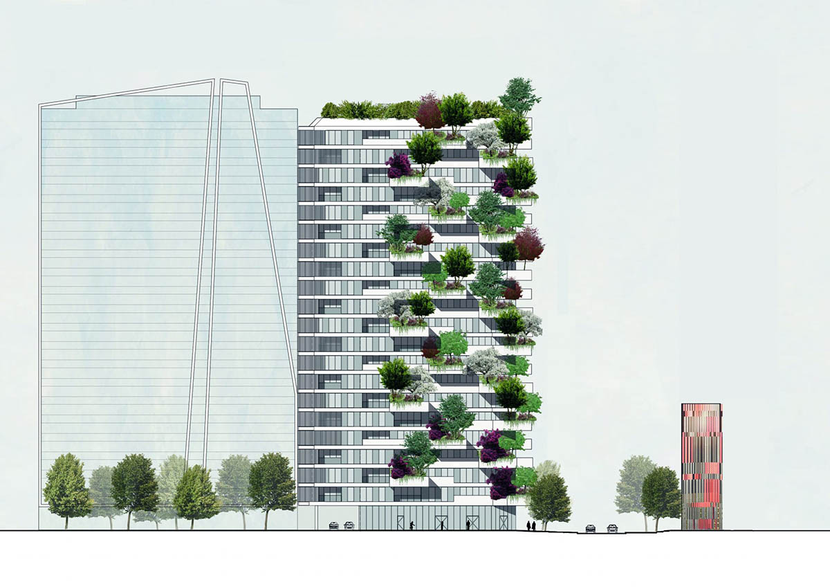 Stefano Boeri Architetti Designs Albanias First Vertical Forest Tower In Tirana 