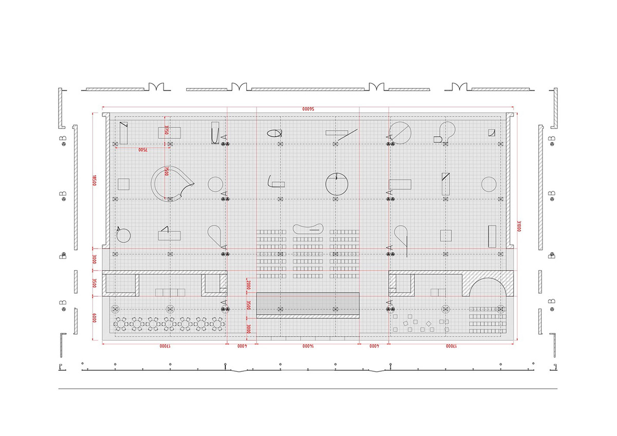 LCLA office installed exhibition as a 