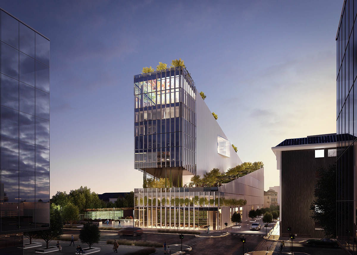 Carlo Ratti Associati designs new research center featuring 200-meter-long urban vineyard in Milan