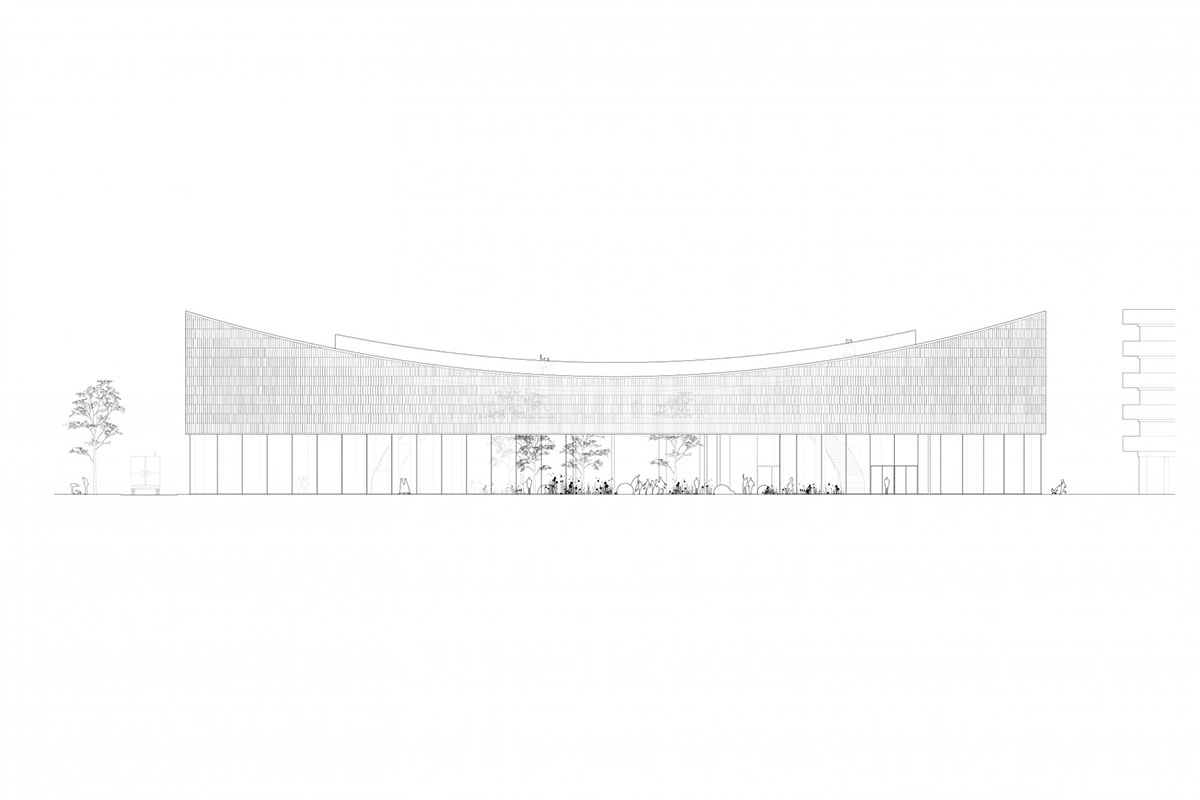 COBE wins competition to design Science Center with solar-celled and concave roof in Sweden