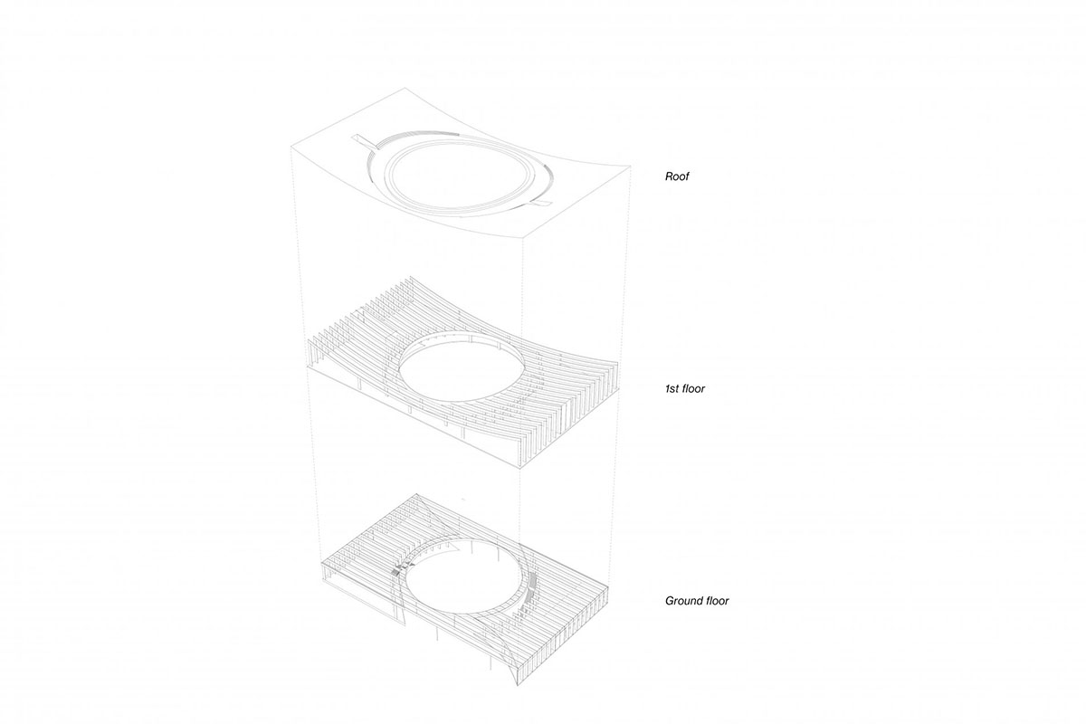 COBE wins competition to design Science Center with solar-celled and concave roof in Sweden