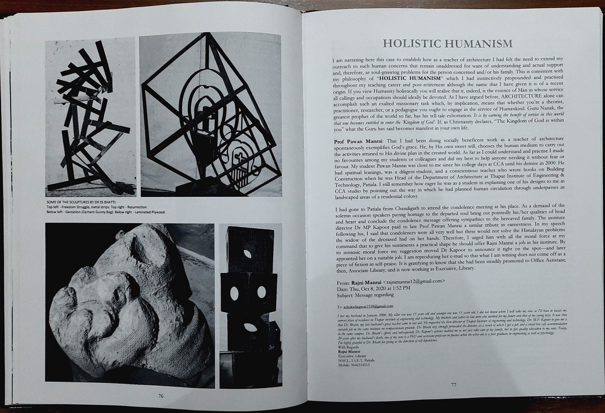 A New Book titled Dr. SS Bhatti: Biographical Conversations authored by Sarbjit Bahga launched