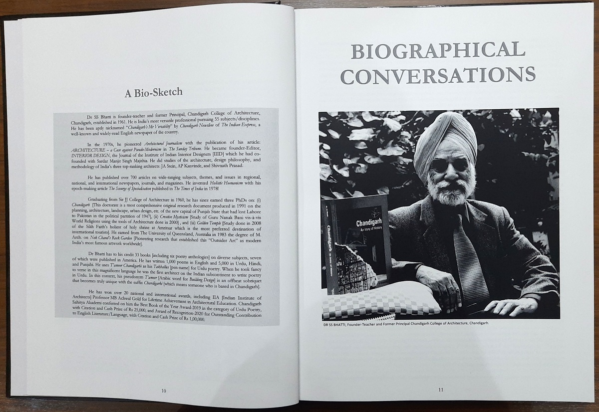 A New Book titled Dr. SS Bhatti: Biographical Conversations authored by Sarbjit Bahga launched