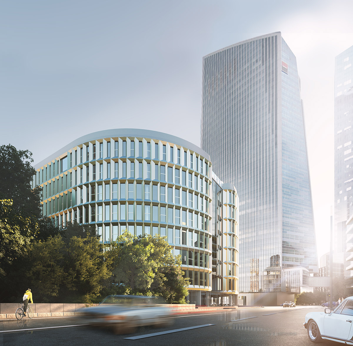 Carlo Ratti Associati designs mixed-use office with two wings connecting two neighborhoods in Paris